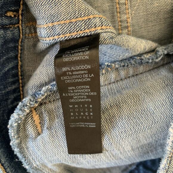 Via Penny Lane Reworked Apparel | Journey Custom Distressed Denim Jacket Size 2 - Picture 7 of 10